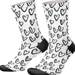 Calze Curlynak Running High Socks Heart