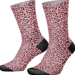 Calze Curlynak Running High Socks Pink Pant