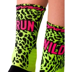 Calze Dynafit Run Wild Crew Socks Ultra Yellow