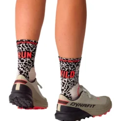 Calze Dynafit Run Wild Crew Socks Overcast