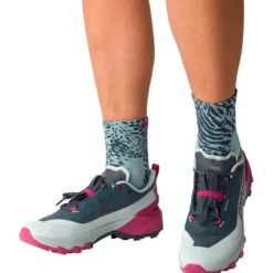 Calze Dynafit Run Wild Mid Socks Cloud Blue
