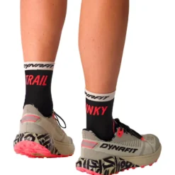 Calze Dynafit Trail Mid Socks Black Out Overcast