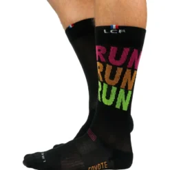 Calze La Chaussette de France Coyote High RunRunRun Black
