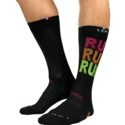 Calze La Chaussette de France Coyote High RunRunRun Black