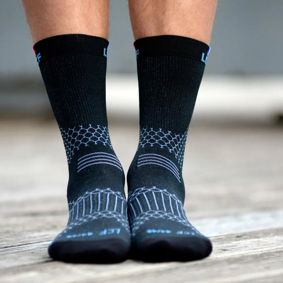 Calze La Chaussette de France Appalache Black Blue