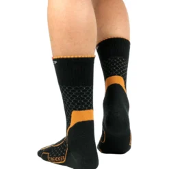 Calze La Chaussette de France Trekker High Noir Orange