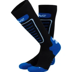 Calze Lenz Skiing Kids Black Blue
