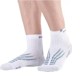 Calze Monnet Socquette Run X-Light Blanc Gris