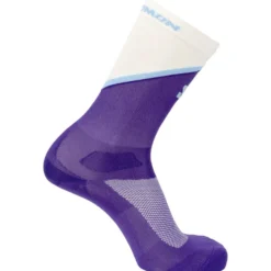 Calze Salomon Pulse Crew Brunnera Blue Vanilla Ice