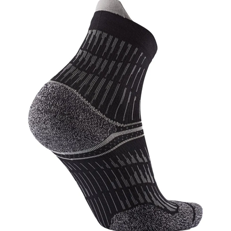 Calze Sidas Run Anatomic Comfort Ankle Noir Gris