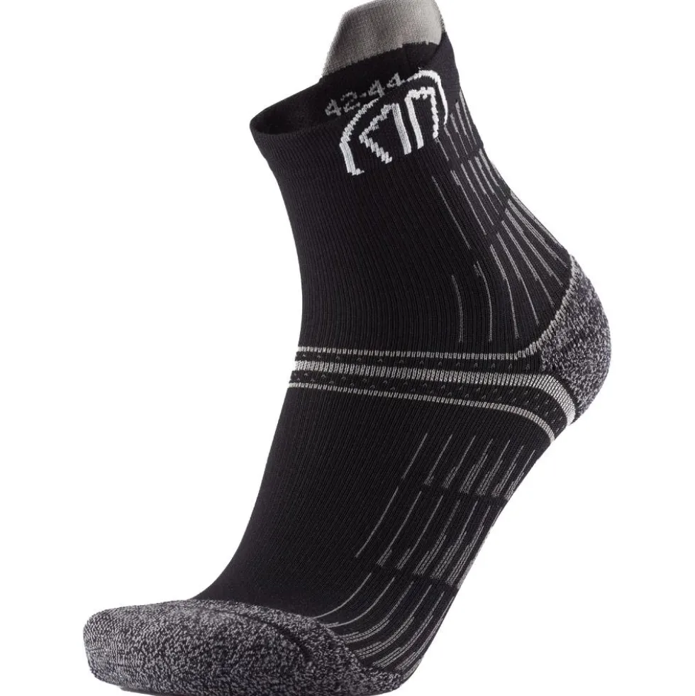 Calze Sidas Run Anatomic Comfort Ankle Noir Gris