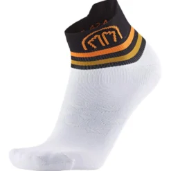 Calze Sidas Run Anatomic Light Ankle White Black