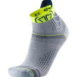 Calze Sidas Run Feel Ankle Grey Yellow