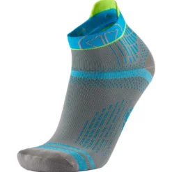 Calze Sidas Run Feel Ankle Gris Turquoise