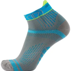 Calze Sidas Run Feel Ankle Gris Turquoise