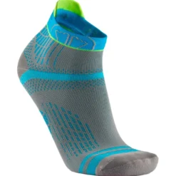 Calze Sidas Run Feel Ankle Gris Turquoise