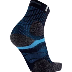 Calze Sidas Trail Double Crew Black Blue