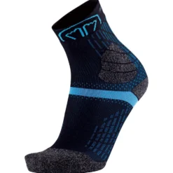 Calze Sidas Trail Double Crew Black Blue