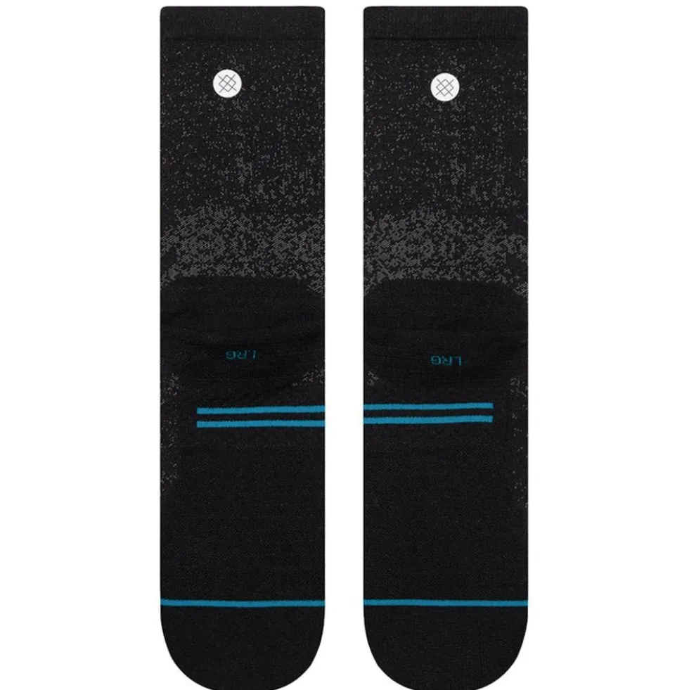 Calze Stance Perf Run Crew Light Cushion Sock Black