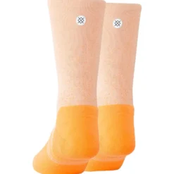 Calze Stance Perf Run Crew Light Cushion Sock Powder Split Mango