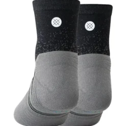 Calze Stance Perf Run Quarter Light Cushion Sock Powder Split Black