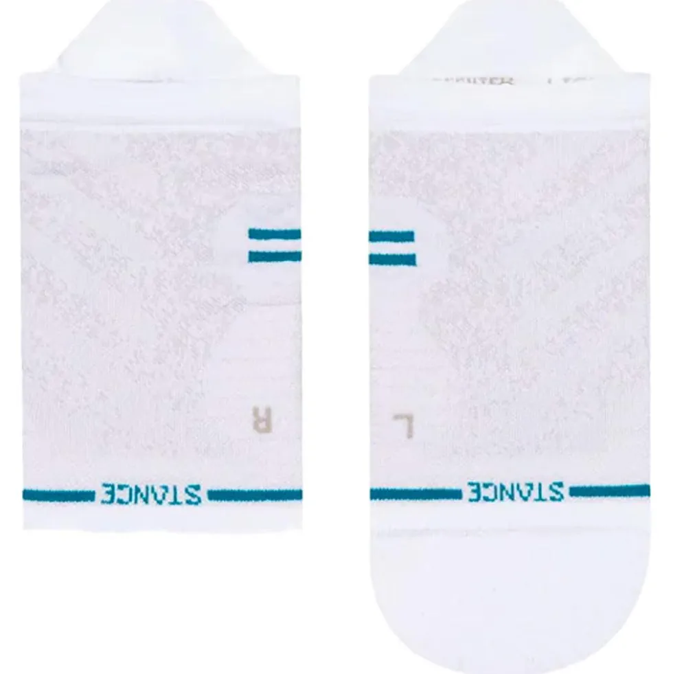 Calze Stance Perf Run Tab Light Cushion Sock White