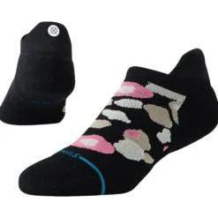 Calze Stance Perf Run Womens Tab Light Cushion Sock Camo Floral Black