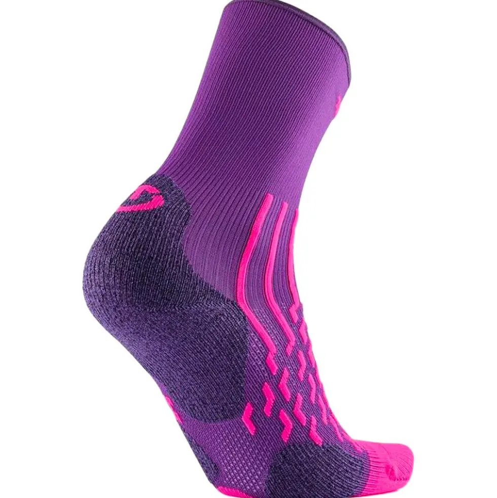 Calze Therm-Ic Outdoor Light Crew Lady Purple Magenta