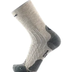 Calze Therm-Ic Outdoor Light Linen Crew Light Grey Charcoal