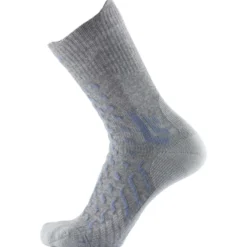Calze Therm-Ic Trekking Cool Light Crew Gris Bleu