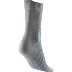 Calze Therm-Ic Trekking Cool Light Crew Lady Gris Clair Turquoise