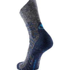 Calze Therm-Ic Trekking Ultra Cool Linen Crew Bleu Marine Gris