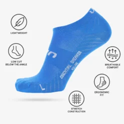 Calze Uyn Essential Sneaker Socks (2 Paires) Atlantic