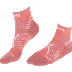 Calze Uyn Lady Run Super Fast Socks Coral White