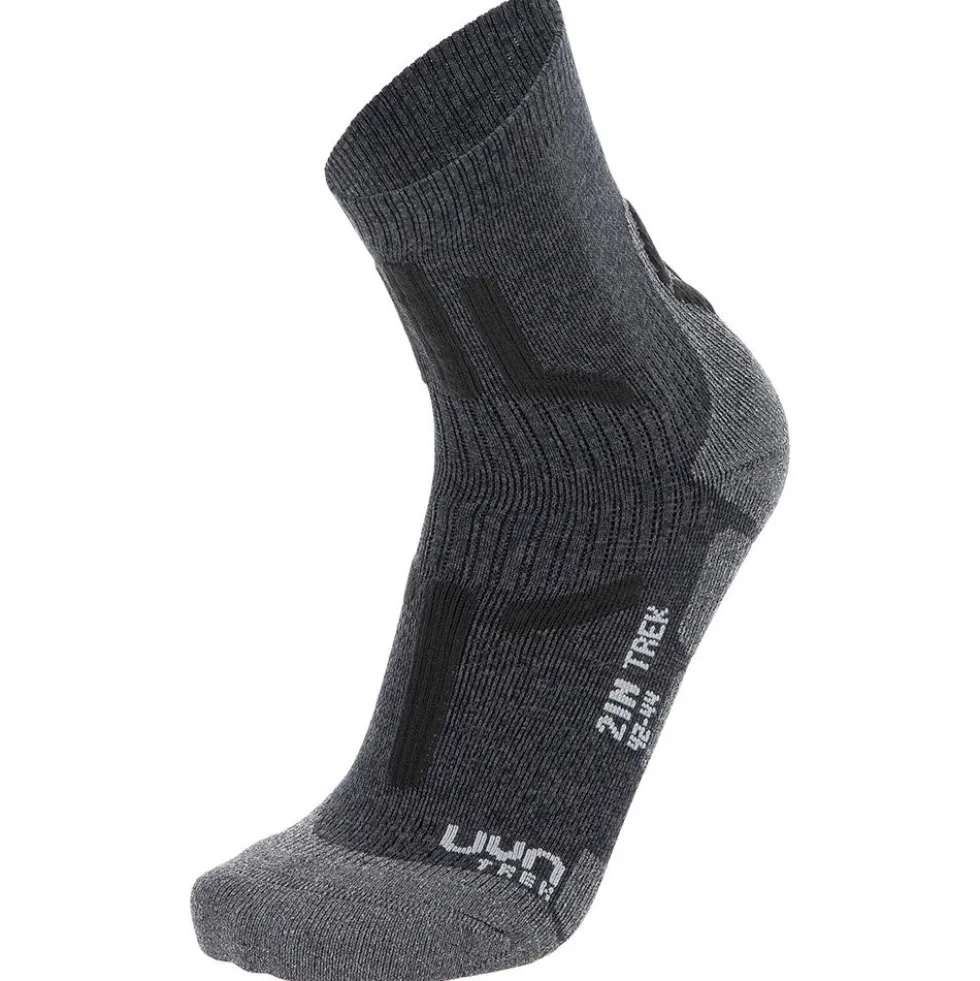 Calze Uyn Trekking 2In Man Grey Anthracite