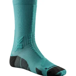 Calze X Socks Trail Run Discover Crew Lake Green Sunset Blue