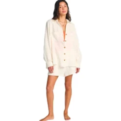 Camicia Billabong Swell Salt Crystal