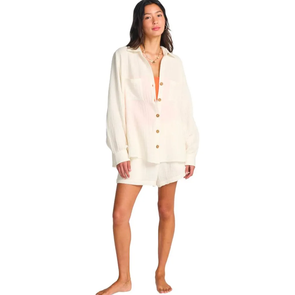 Camicia Billabong Swell Salt Crystal