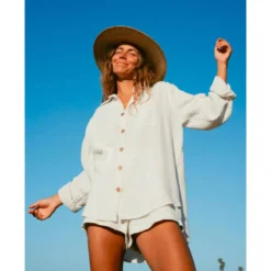 Camicia Billabong Swell Salt Crystal