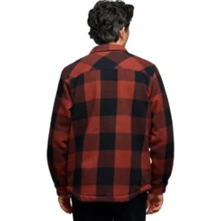 Camicia Black Diamond M Project Lined Flannel Red Black