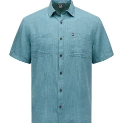 Camicia da trekking Black Diamond Scenic Route Short Sleeve Midnight Blue Glacier
