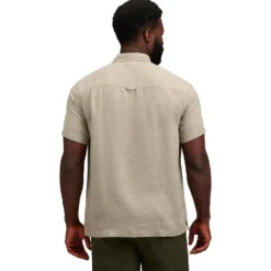 Camicia da trekking Black Diamond Scenic Route Short Sleeve Pine Smoke Chalk