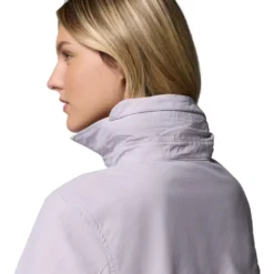Camicia da trekking Columbia Skien Valley Long Sleeve Lavender Pearl