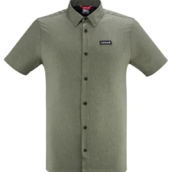 Camicia da trekking Lafuma Rive Shirt Short Sleeve M Kale Green