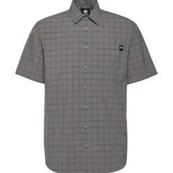 Camicia da trekking Mammut Lenni Shirt M Steel Black