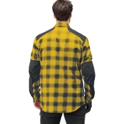 Camicia da trekking Norrona Svalbard Flannel M's Golden Palm