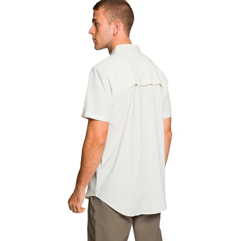 Camicia da trekking Trangoworld Esera DF White Onyx