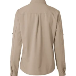 Camicia da trekking Vaude Women's Rosemoor Long Sleeve Shirt IV Linen