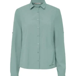 Camicia da trekking Vaude Women's Rosemoor Long Sleeve Shirt IV Dusty Fern