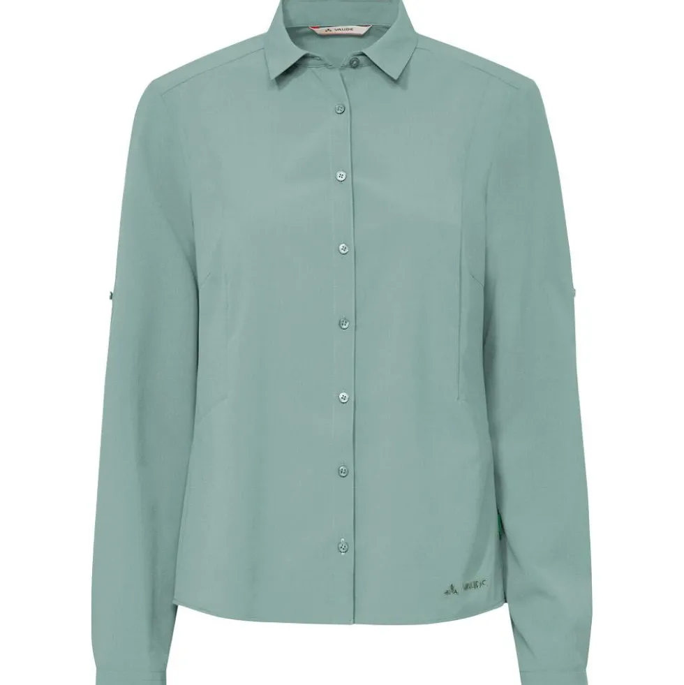Camicia da trekking Vaude Women's Rosemoor Long Sleeve Shirt IV Dusty Fern